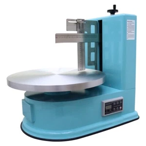 110V 4"-16" Cake Cream Spreading Coating Smearing Machine dia.19.7" Turntable - Picture 1 of 24