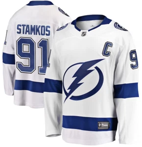 Tampa Bay Lightning Steven Stamkos Fanatics Authentic White Breakaway Trikot - Bild 1 von 2