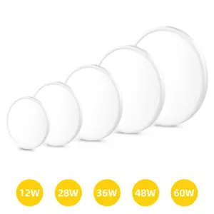 LED Deckenlampe Deckenleuchte Schlafzimmer Wohnzimmer Bad Küche Flur lampe IP44 - Bild 1 von 19