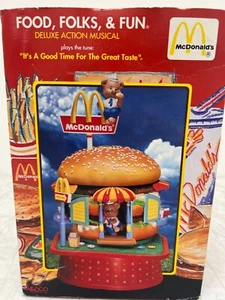 Enesco Small World Of Music 1991 McDonald’s Food, Folks, & Fun Rare - Picture 1 of 9