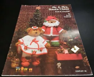 CO16 JAO ENT. FOLLETO DE PUNTO Y CROCHET INC 2002, MR. & MRS. SANTA CLAUS - Imagen 1 de 2