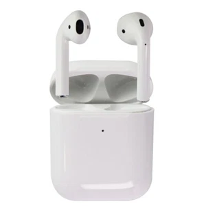 Apple Airpods (2nd Génération) Avec Chargement QI Sans Fil Étui (Mrxj2am/A) - Photo 1 sur 3