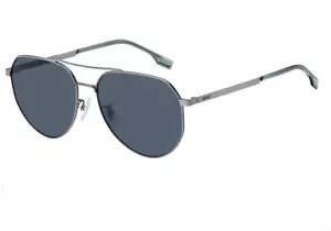 NEW Hugo Boss 1473/F/SK R81 KU Matte Ruthenium Sunglasses G6a/2 - Picture 1 of 11