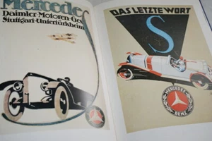 AUTOMOBILE HISTOIRE DE MERCEDES BENZ KUPELIAN 1981 PHOTO GRAVURES STRICHT - Picture 1 of 5