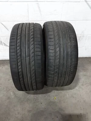 2x P265/35R21 Continental ContiSportContact 5P TO 9/32 Used Tires - Image 1 of 4