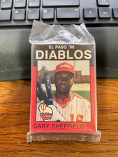 1988 El Paso Diablos tEAM SET with GARY SHEFFIELD - SEALED SET