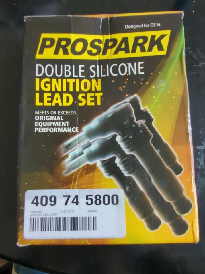 Prospark OES1410 Engine Spark Plug Ignition HT Lead Set Leads Cable Replacement - Image 1 of 1