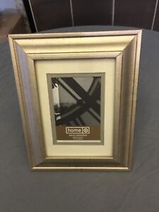 TARGET HOME VALUE COLLECTION SILVER CRACKLE LOOK WOOD PHOTO PICTURE FRAME 5x7 t6