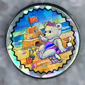 POG Slammer Metal - Teddy Bear at the beach - Picture 1 of 1