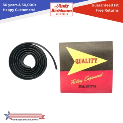 For 1949-1955 Dodge Chrysler DeSoto Front Hood Cowl Lacing Rubber Gasket Seal - Image 1 of 4
