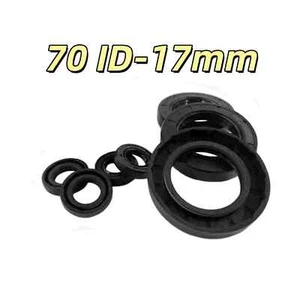 70 ID-17mm TC/FB Skeleton Oil Seal Nitrile Rotary Shaft Seal Double Lipped NBR - Picture 1 of 10