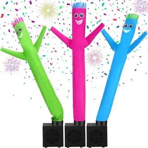 3 Pcs Mini Inflatable Tube Man Gift Funny Gag Birthday Wacky Waving Inflatable G - Picture 1 of 12