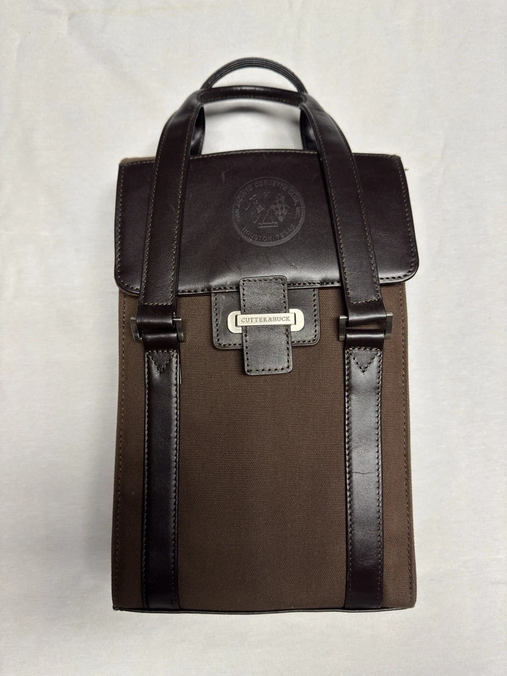 VTG Cutter & Buck American Classic Wine Valet W/San Jacinto Corvette Club Logo - Image 1 of 4
