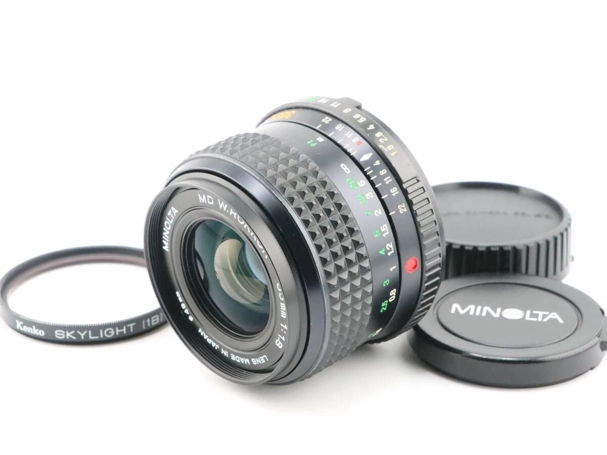 Minolta MD f/1.8 Camera Lenses 35mm Focal for sale | eBay