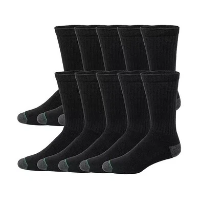 Calcetín deportivo Member's Mark Crew - 10 pares por paquete - Elige tu color y cuenta Foto 1 de 4