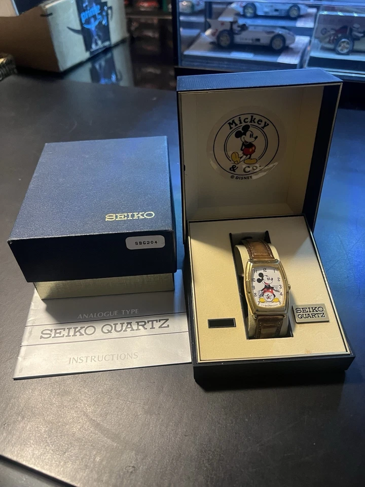 Reloj Vintage Raro Disney Seiko Mickey Mouse 60 Aniversario Foto 1 de 4