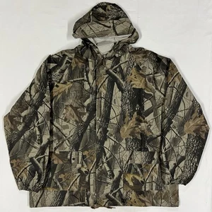 Stearns Dry Wear PVC Jacket Mens XL Realtree Camouflage Waterproof Hooded 8155 - Picture 1 of 19