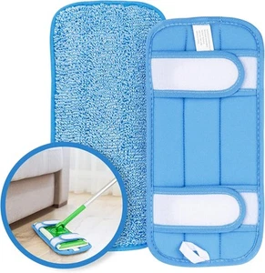 HOMEXCEL Microfiber Reusable Mop Pads Compatible with Swiffer Sweeper-... - Picture 1 of 21