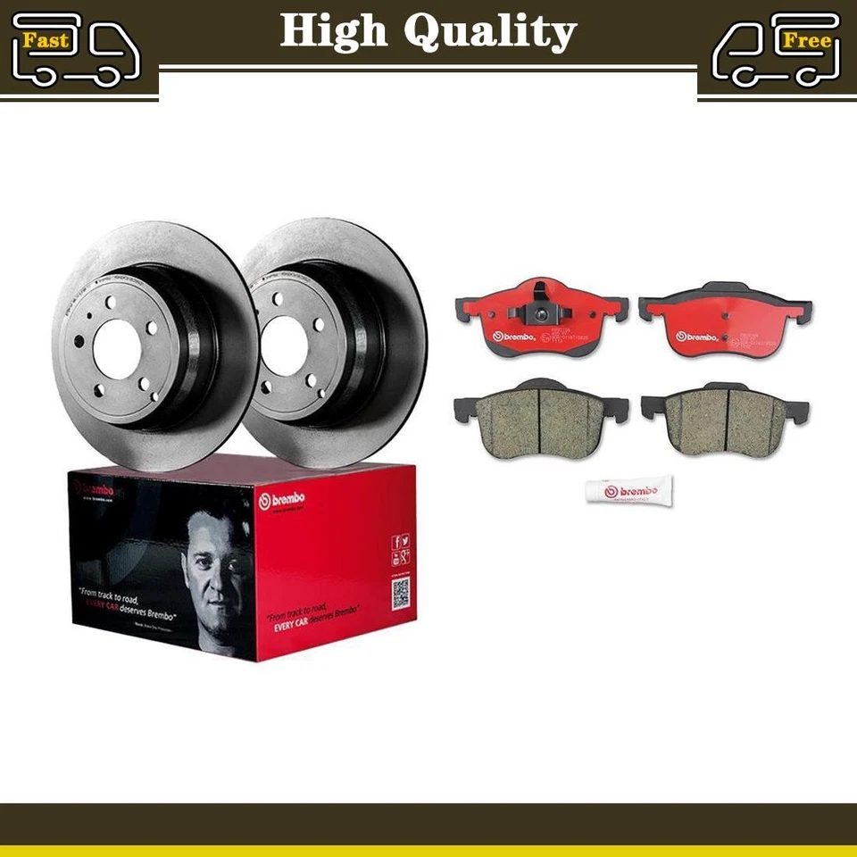 Передние тормозные колодки дисковые диски для 2001 2002 2003 2004 2006 2007 Volvo S60 - Изображение 1 из 4