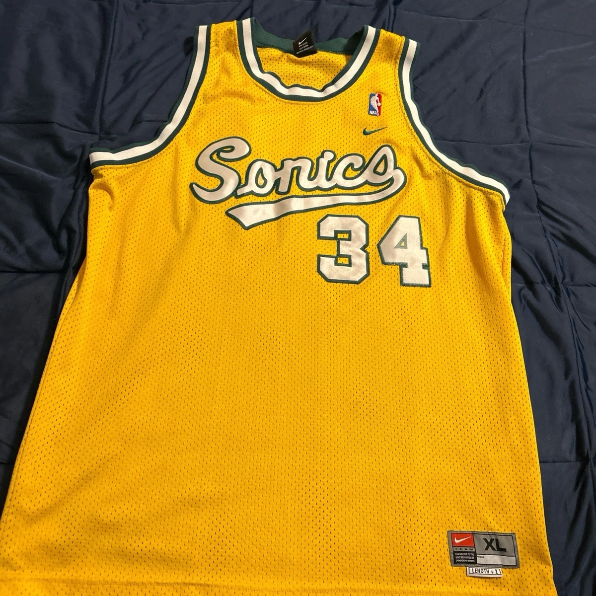 【新品未使用】Nike Sonics RAY ALLEN ジャージ Ray Allen Seattle Supersonics NBA Jerseys for sale | eBay