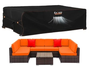 Patio Furniture Set Cover, Outdoor Sectional Sofa Couch Set Covers Waterproof... - Picture 1 of 6