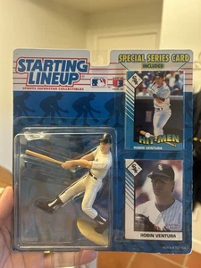 Starting Lineup 1993 MLB Baseball Robin Ventura White Sox SLU Action Figure #4 - Picture 1 of 8