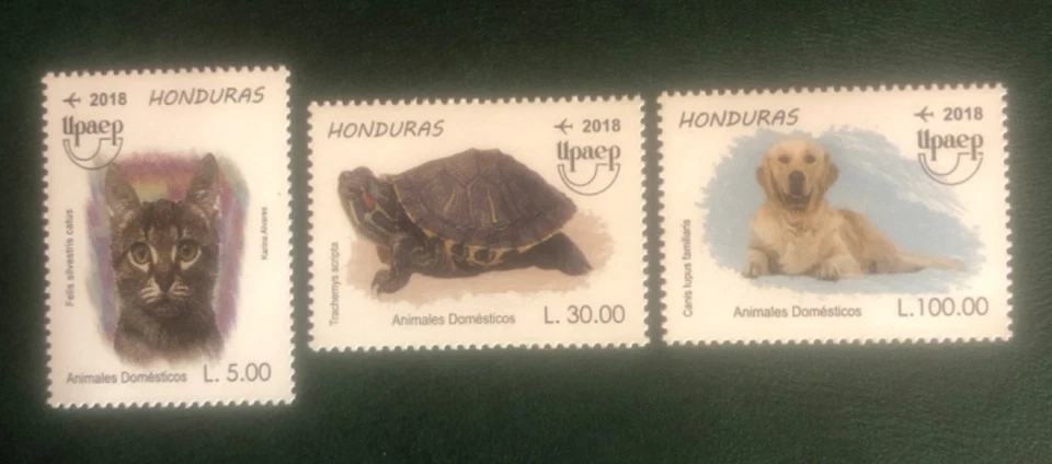 Honduras 2018 America UPAEP Issue - Domestic Animals - Image 1 of 1