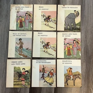 10 Platt & Munk Children’s Books 1960 Children Of Many Lands, Complete L3 - Imagen 1 de 12