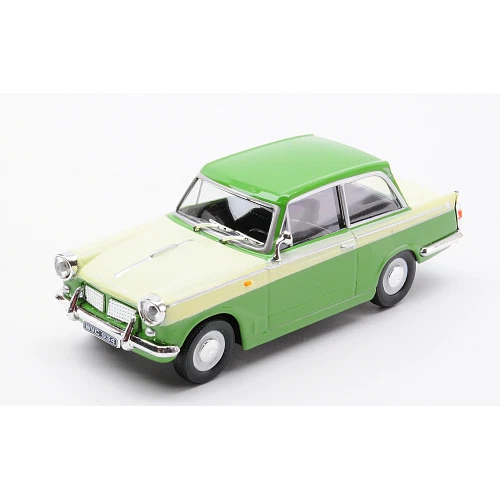 TRIUMPH HERALD 1200 YELLOW/GREEN 1 43 Cararama Auto Stradali Nouveau modèle