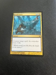 Undermine MTG Duel Decks Ajani vs Nicol Bolas LP inglese - Foto 1 di 1