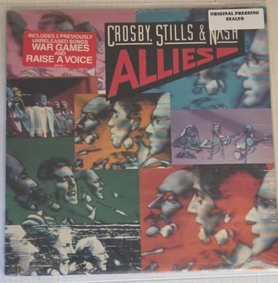 Crosby, Stills & Nash ‎- Allies - 1983 Atlantic ‎7 800 75-1 - New & Sealed! - Image 1 of 4