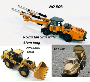 1/50 Boomer E2 Drill Rig,CAT ? 982M WHEELED shovel LOADER,NORSCOT Cat 730 DUMP - Picture 1 of 6