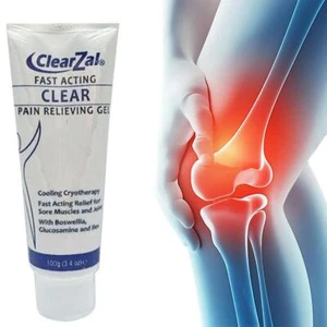 ClearZal Pain Relieving Gel Fast Acting Cooling for Sore Muscles and Joints 1 x - Picture 1 of 7