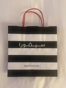 SEPHORA SMALL SHOPPING GIFT BAG Dubai Approx 6.25x6.25x3.5 - Picture 1 of 4