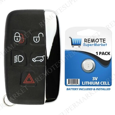 Replacement for Land Rover 2012-2016 LR4 2012-2015 LR2 Remote Car Key Fob Entry Foto 1 de 4