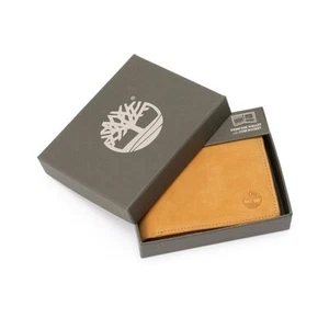 Timberland Hombres Billetera Billetera con Bolsillo para Monedas - Nueva en Caja - Imagen 1 de 3