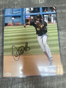 Oneil Cruz Autographed Pittsburgh Pirates 8x10 Photo - Dual COAs