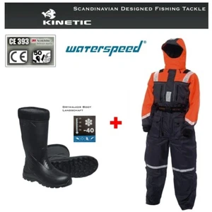 Traje de baño KINETIC WATERPEED / Flotation Suit + DRYWALKER BOOT 15" talla 46 - Imagen 1 de 4