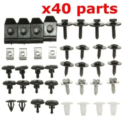 Engine Undertray Cover Clips Bottom Tray Shield Guard Screws For Car Accessories - Image 1 of 4