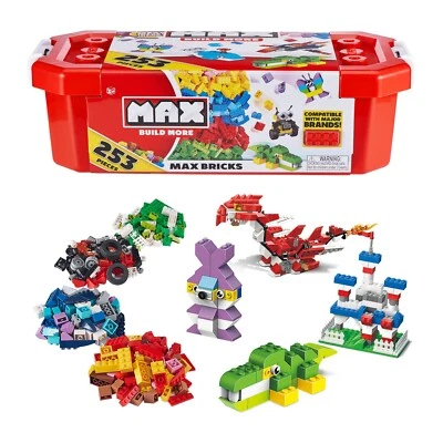 MAX Build More Premium Building Bricks Set (253 Bricks)  - Image 1 of 4