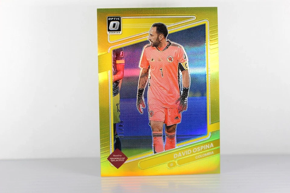 2021-22 PANINI OPTIC FEDERACION COLOMBIANA (GOLD) /10 AUTO DAVID OSPIN #31 (SC6) - Image 1 of 2