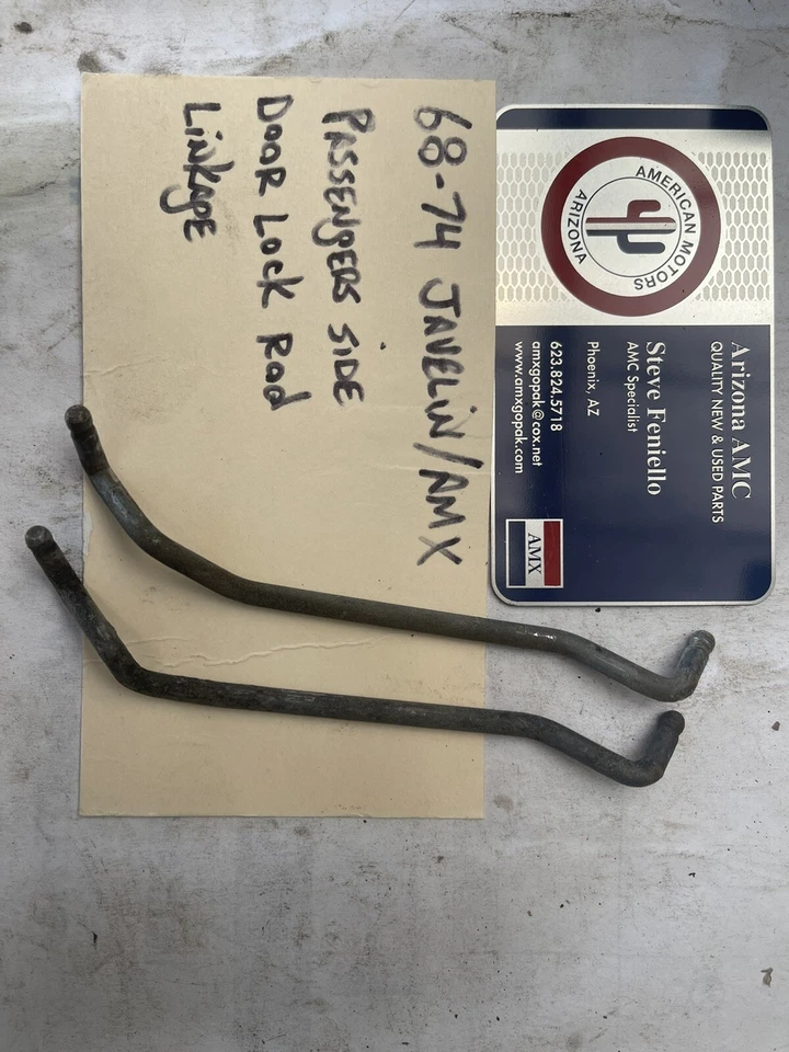 AMC AMX Javelin 1968-74 cerradura de puerta lateral del pasajero acoplamiento Foto 1 de 1