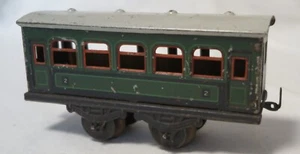 Vintage Blechwaggon Personenwagen KBN Karl Bub Spur 0 - Picture 1 of 6