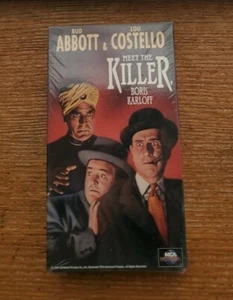 Bud Abbott Lou Costello Meet The Killer Unopened VHS Boris Karloff 1949 - Bild 1 von 2