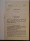 Government Report 1904 C Wilson Walker Co H 137th PA Infantry Absence w/o Leave