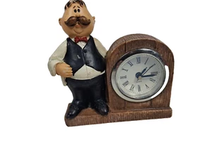 Barman Quarts Clock with Battery Mancave or She Shed - Picture 1 of 12