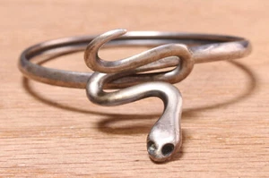 Nice Sterling Silver Serpent Bracelet X097B - Picture 1 of 3