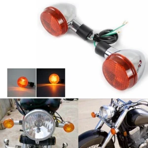 2Pcs Rear Turn Signal Light Lamp For Honda Shadow Aero / Spirit 750 VT750 '04-07 - Picture 1 of 10