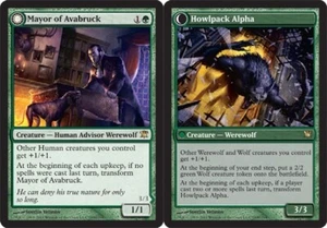 MTG magic cards 1x Mayor of Avabruck // Howlpack Alpha - Foil Innistrad NM-Mint, - Picture 1 of 1