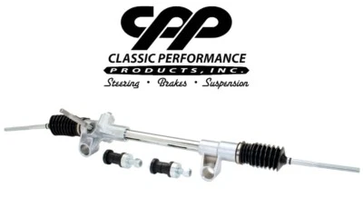 CHROME 1974-1978 FORD MUSTANG 2 MANUAL STEERING RACK AND PINION NEW THUNDERBIRD Foto 1 de 4